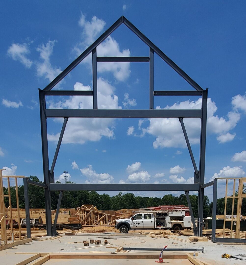 A house frame